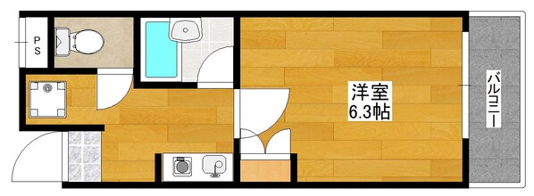 粋和ビルの物件間取画像